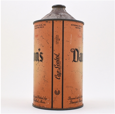 Dawsons Ale Quart Cone Top 206-13