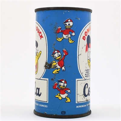 Donald Duck Cola Soda Flat Top SCARCE