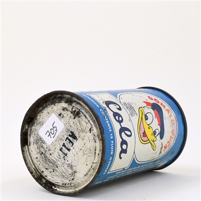 Donald Duck Cola Soda Flat Top SCARCE