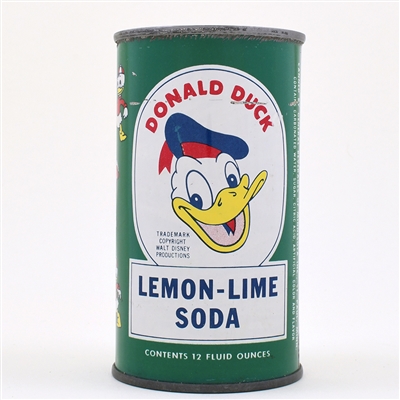 Donald Duck Lemon-Lime Soda Flat Top