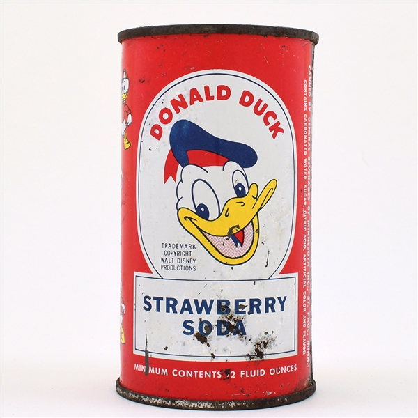 Donald Duck Strawberry Soda Flat Top