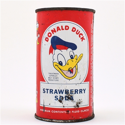 Donald Duck Strawberry Soda Flat Top