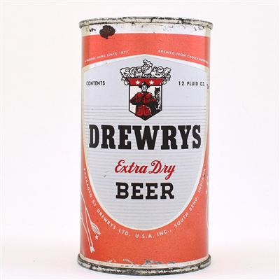 Drewrys Horoscope Flat Top TAURUS-GEMINI Orange SOUTH BEND 56-28