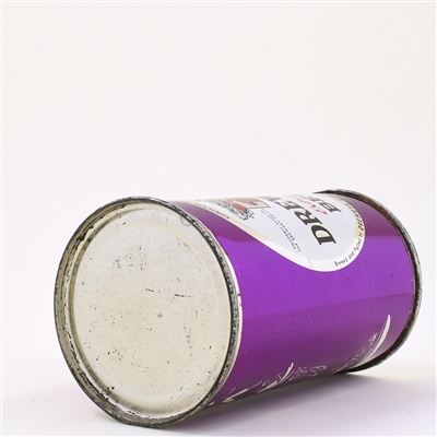 Drewrys Sports Flat Top PURPLE-WHITE OVAL LABEL UNLISTED