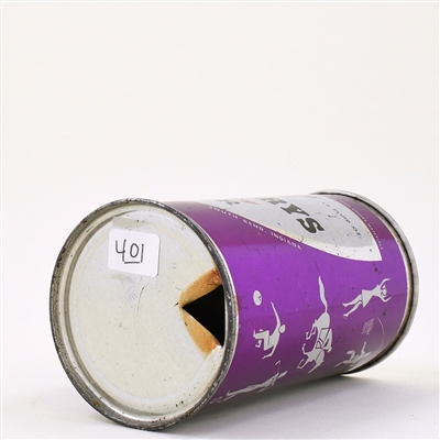Drewrys Sports Flat Top PURPLE-WHITE SHIELD LABEL 56-20