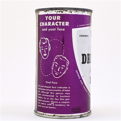 Drewrys Your Character Flat Top FACE-HEART AND OVAL Purple SO BEND 57-1