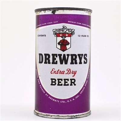 Drewrys Your Character Flat Top FACE-HEART AND OVAL Purple SO BEND 57-1