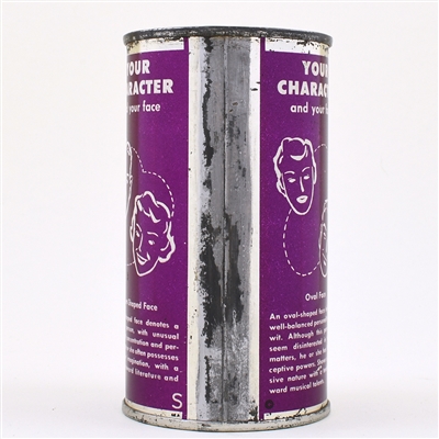 Drewrys Your Character Flat Top FACE-HEART AND OVAL Purple SO BEND 57-1