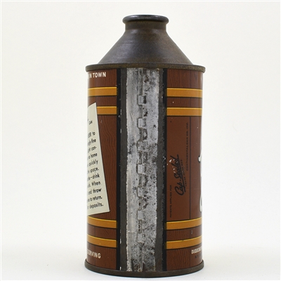 Duquesne Can-o-Beer Cone Top IRTP NO CCC LOGO 159-27