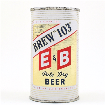 E and B Brew 103 Beer Flat Top 58-30