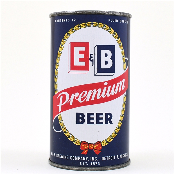 E and B Premium Beer Flat Top 58-28