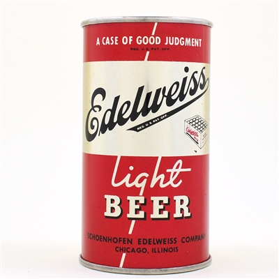 Edelweiss Beer Misprint Flat Top MISSING WHITE AND GOLD NON-IRTP 58-40
