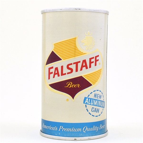 Falstaff Beer 3-Piece Aluminum Fan Tab ST LOUIS L63-29
