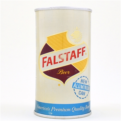 Falstaff Beer 3-Piece Aluminum Fan Tab ST LOUIS L63-29