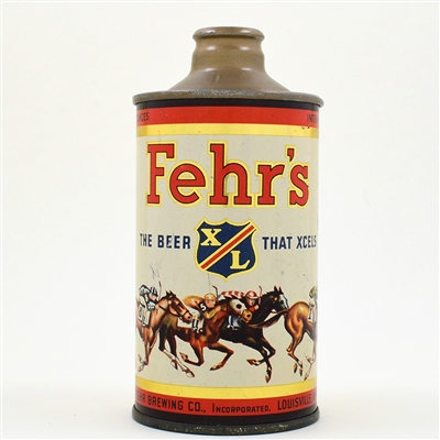 Fehrs XL Beer Cone Top RACE HORSES 162-6