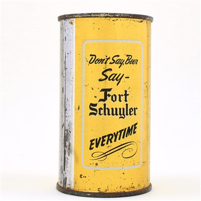 Fort Schuyler Beer Flat Top FORT SCHUYLER DIV 64-30