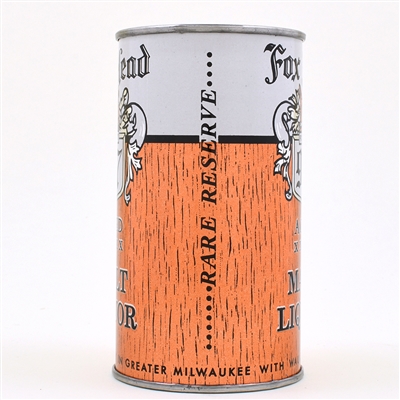 Fox Head 97 Malt Liquor Flat Top FOX HEAD BREWING UNLISTED L66-18 MINTY