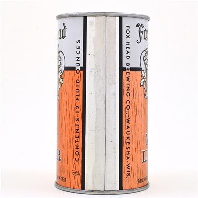 Fox Head 97 Malt Liquor Flat Top FOX HEAD BREWING UNLISTED L66-18 MINTY