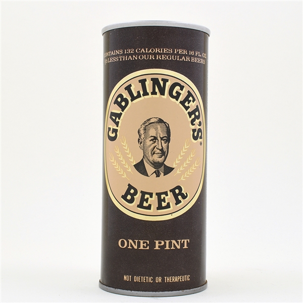 Gablingers Beer 16 Ounce Pull Tab GOLD CCC L151-11 MINTY