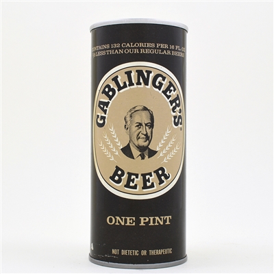 Gablingers Beer 16 Ounce Pull Tab SILVER ACCo L151-11 MINTY