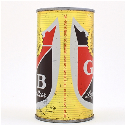 GB Gold Bond Beer Flat Top CUMBERLAND 71-23