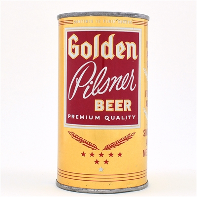 Golden Pilsner Beer Flat Top Becker Brewing ACTUAL 73-27 MINTY