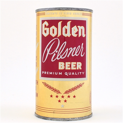 Golden Pilsner Beer Flat Top Becker Brewing ACTUAL 73-27 MINTY
