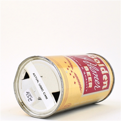 Golden Pilsner Beer Flat Top Becker Brewing ACTUAL 73-27 MINTY