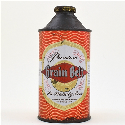 Grain Belt Beer Cone Top DNCMT 4 PERCENT NON-IRTP 167-14