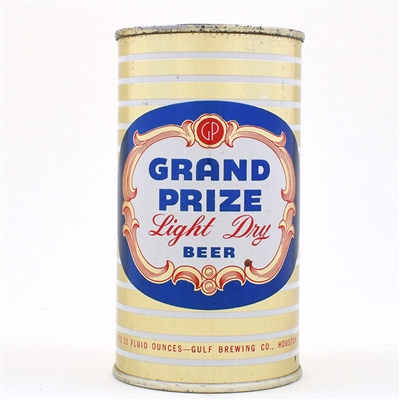 Grand Prize LIGHT DRY Beer Flat Top 74-15 SHARP