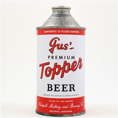 Gus Topper Beer Cone Top 168-7 SWEET