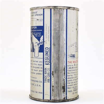 Hamms Beer Instructional Flat Top METALLIC 79-16 OI 380 SWEET