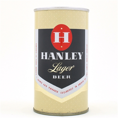 Hanley Lager Beer Pull Tab L74-2 EXCEPTIONAL