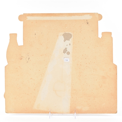 Hulls Sandwich Headquarters Die Cut Cardboard Sign