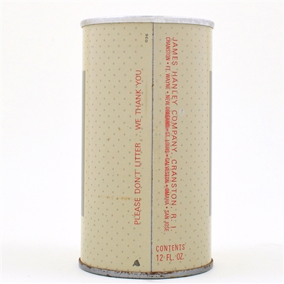 Hanley Lager Beer Pull Tab GOLD LAGER LIKE 74-2