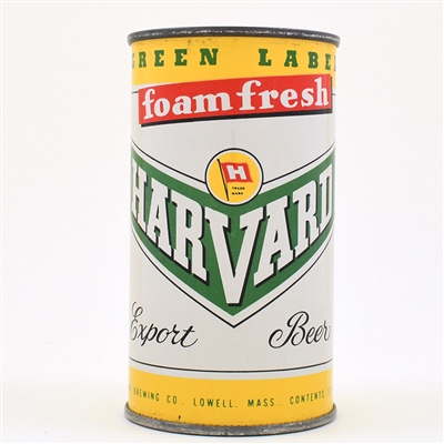 Harvard Green Label Export Beer Flat Top 80-38
