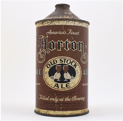 Horton Ale Quart Cone Top 212-12