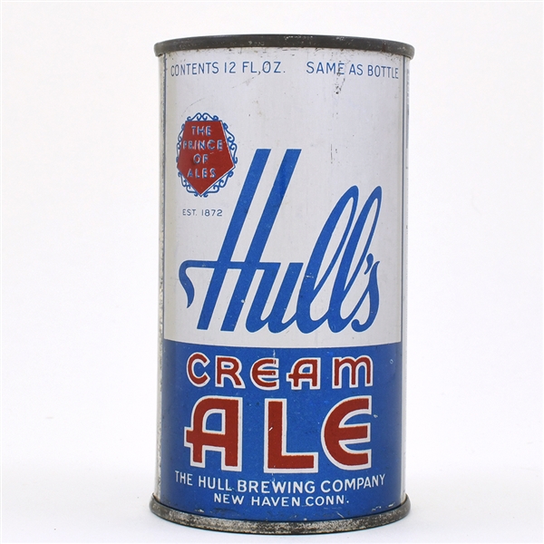 Hulls Cream Ale Instructional Flat Top DISTR INFO ON FRONT 84-17 OI 431