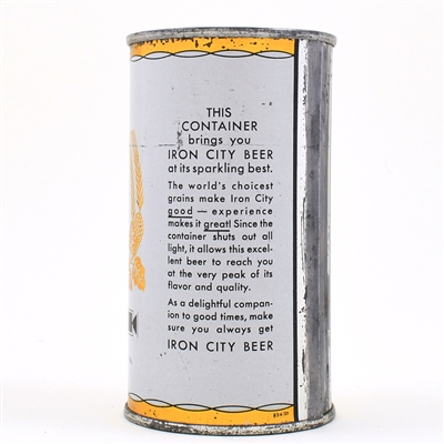 Iron City Beer Flat Top 85-33 SCARCE