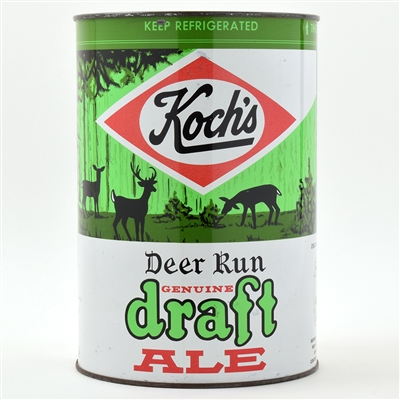 Kochs Deer Run Draft Ale Gallon RARE AMONG BEST 245-7