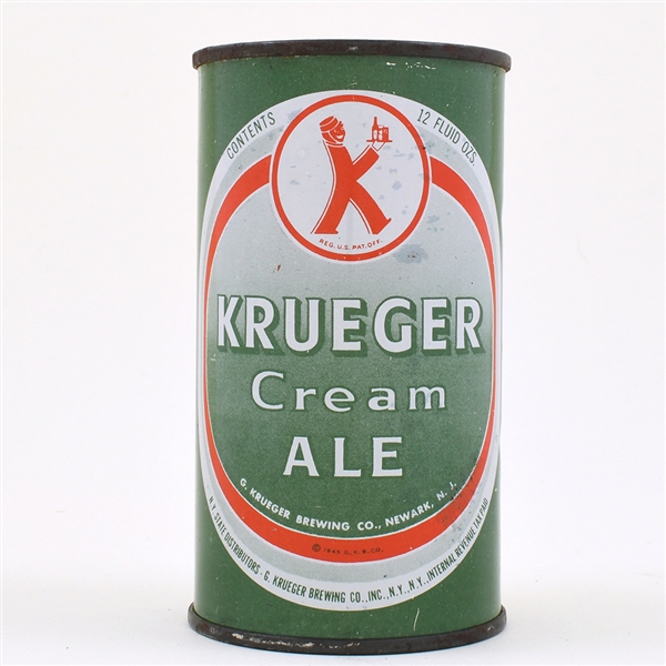 Krueger Ale Flat Top 89-32 SCARCER WHITE TRIM