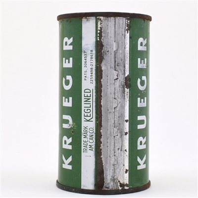 Krueger Ale Flat Top 89-32 SCARCER WHITE TRIM