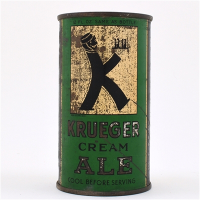 Krueger Ale Instructional Flat Top MED OPENER 89-27 OI 463