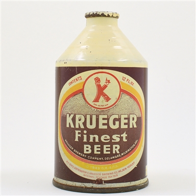 Krueger Beer Crowntainer 196-21 NO "KRUEGER" ON SIDE PANEL