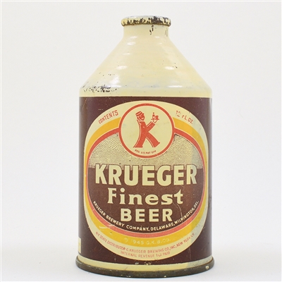 Krueger Beer Crowntainer 196-21 NO KRUEGER ON SIDE PANEL