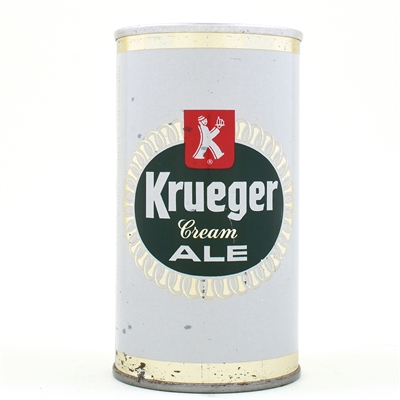 Krueger Cream Ale Pull Ring UNLISTED SILVER METALLIC SCARCE