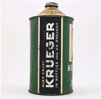 Krueger Cream Ale Quart Cone Top 213-10
