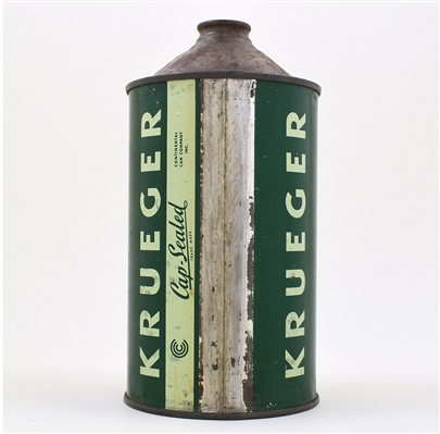 Krueger Cream Ale Quart Cone Top 213-14