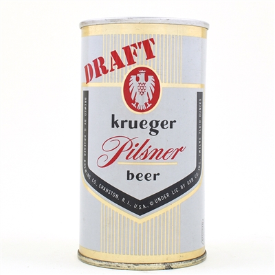 Krueger Pilsner Beer Pull Ring 87-1 DRAFT OUTSTANDING