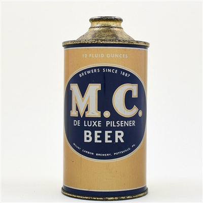 MC Mount Carbon Beer Cone Top 173-17 EXCEPTIONAL